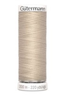Bild på Gutermann  sytråd ” alla tygers tråd” Färg 722 200 meter 100% polyester