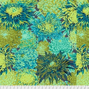 Bild på Japanese Chrysanthemum PWPJ041.FORES Philip Jacobs for the Kaffe Fassett Collective