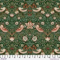 Bild på Med Strawberry Thief - Green || The Cotswold Holiday Collection The Original Morris & Co. PWWM110.GREEN